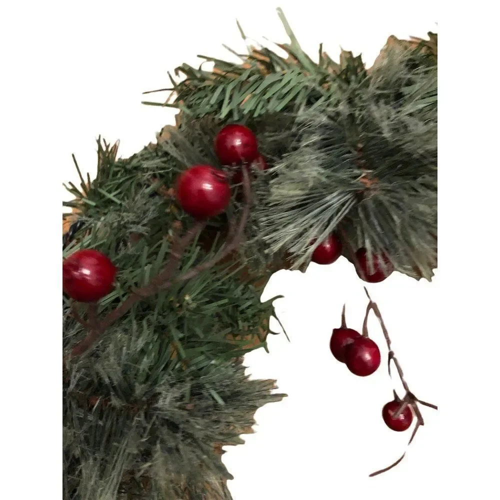 vintage holiday christmas decor garland 70